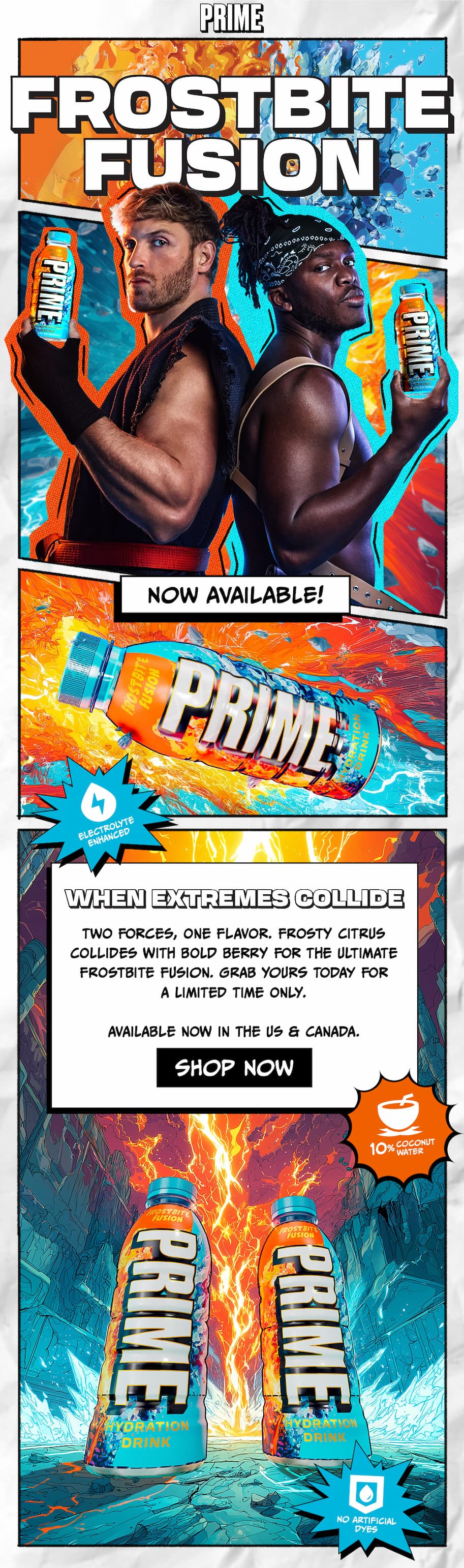PRIME Hydration - Frostbite Fusion