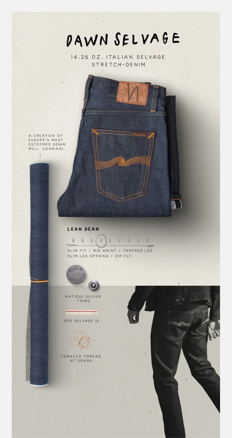 Lean Dean Dry Dawn Selvage