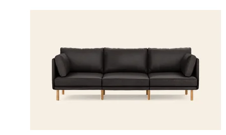 Field Leather 3-Piece Sofa