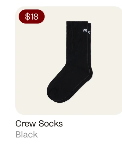 Crew Socks Black