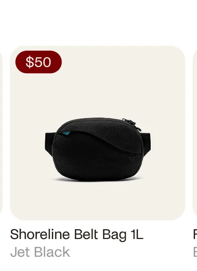 Shoreline Belt Bag 1L