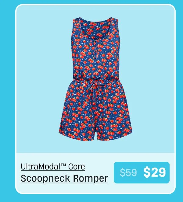 Scoopneck Romper