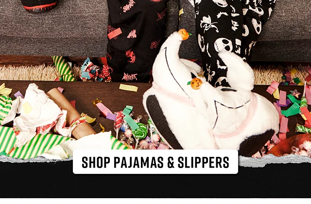Head to Toe Cozy Shop Pajamas and Slippers