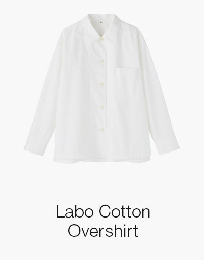 Shop Labo Cotton Overshirt