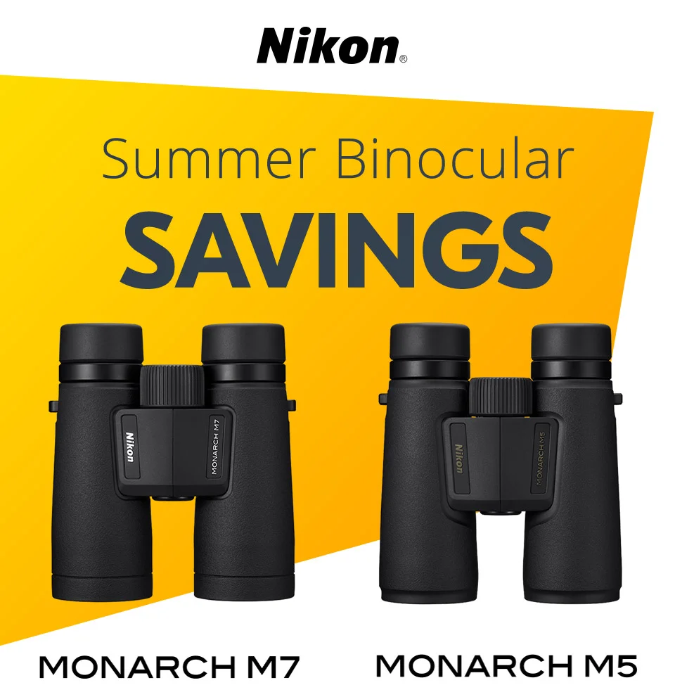 Nikon Summer Binocular Savings | MONARCH M7 | MONARCH M5