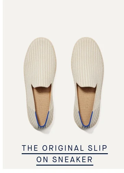 THE ORIGINAL SLIP ON SNEAKER