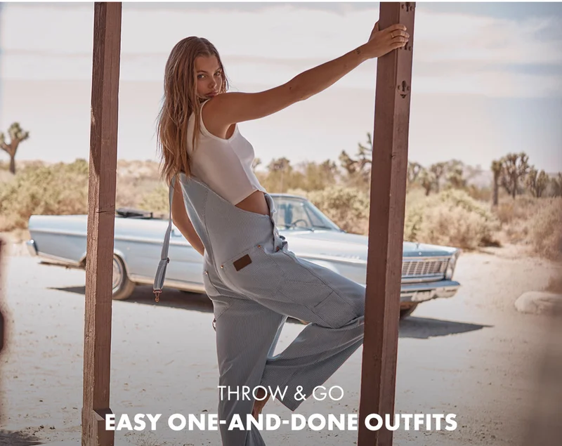 Throw & Go Easy one-and-done outfits