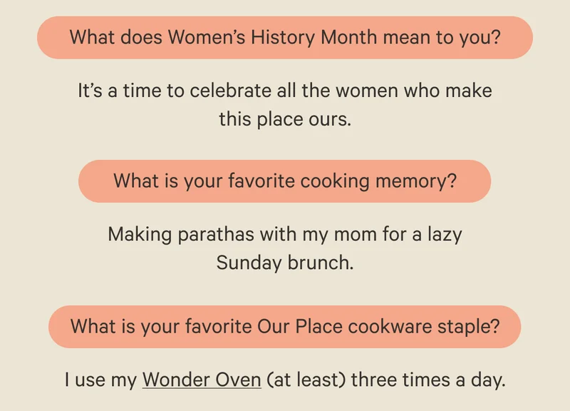It's a time to celebrate all the women who make this place ours.