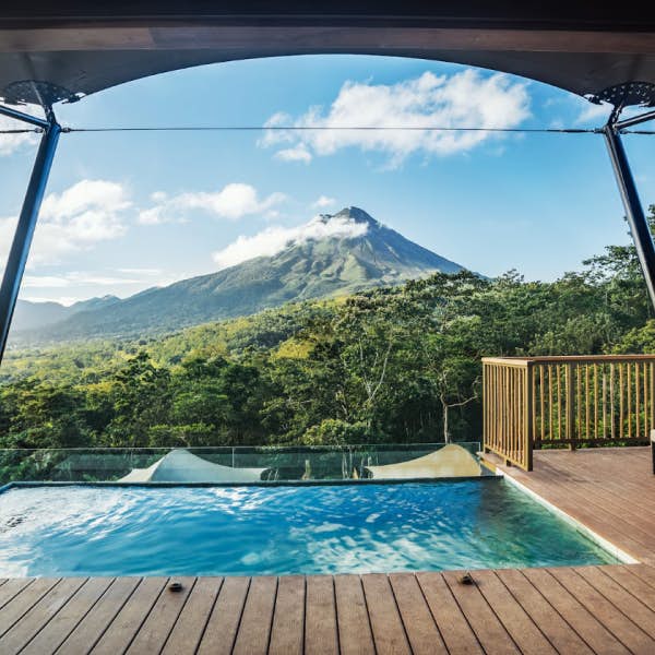 Pool with view, Costa Rica