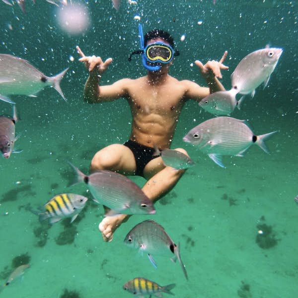 Snorkeling, Fernando de Noronha, Brazil