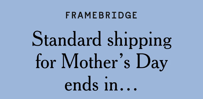 Order a gift for Mom by midnight tonight  with standard shipping to ensure it arrives in time for Mother’s Day.