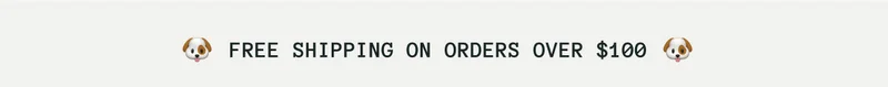 Free Shipping On Orders Over $100
