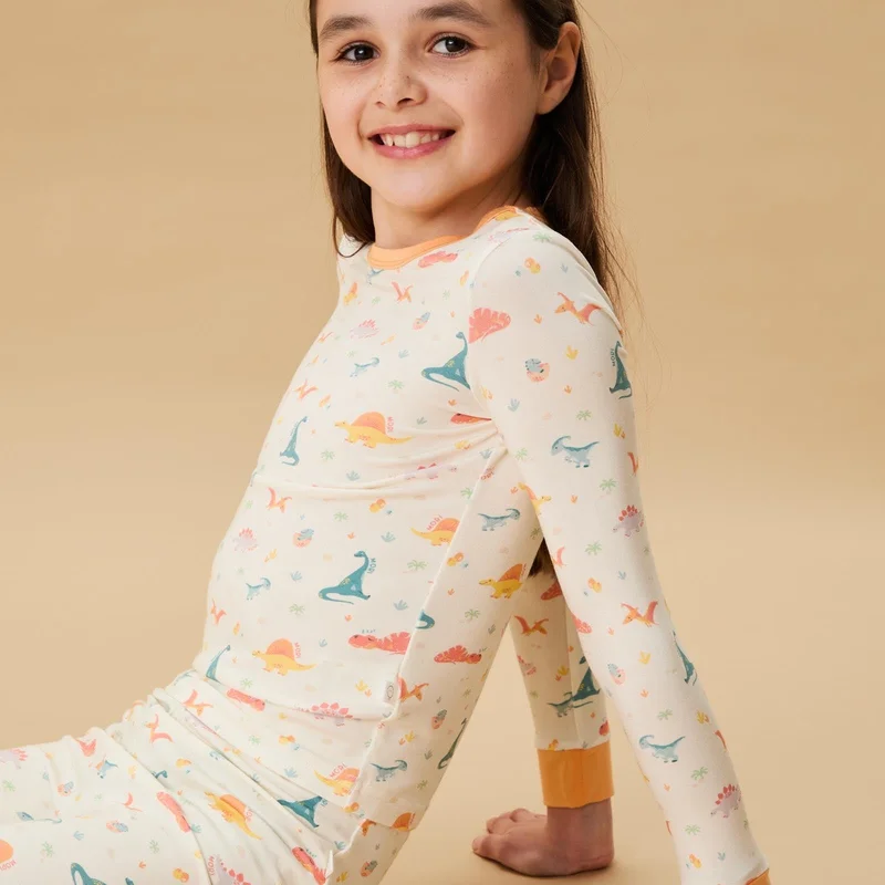 Image of Dino Pajama Set