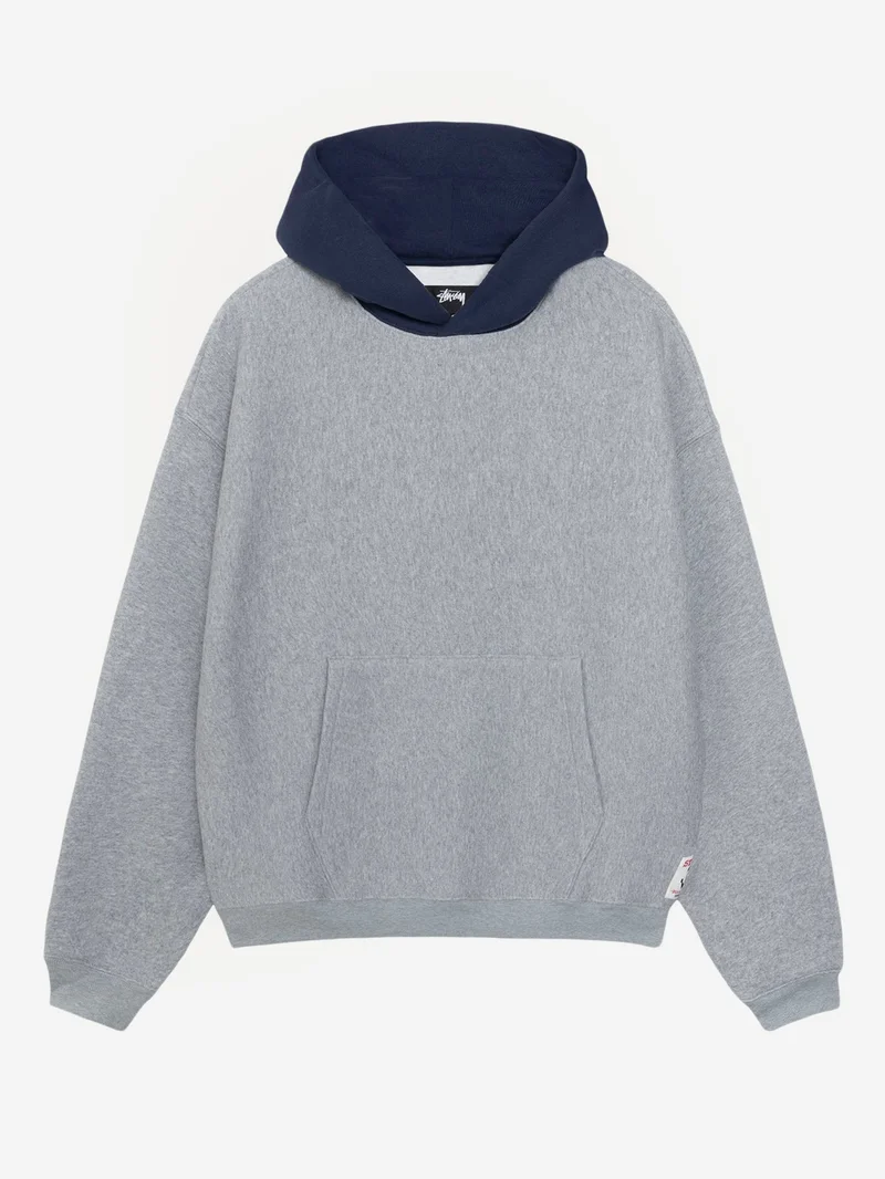 Image of Stussy Two Tone Hood - Grey Heather