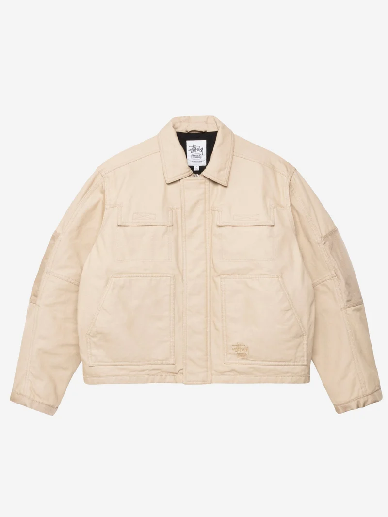 Image of Stussy Workgear Jacket - Khaki