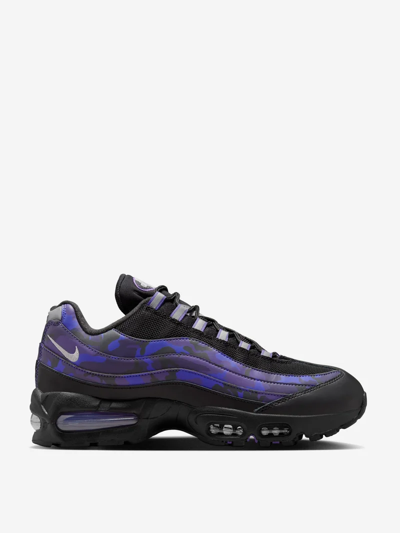 Image of Nike Air Max 95 QS - Court Purple/Vast Grey-Black-Cave Purple-Wild Grape-Persian Violet
