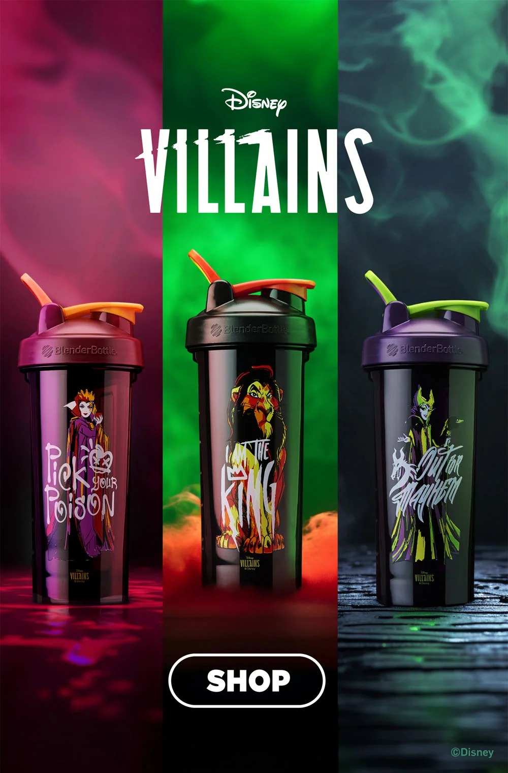 Disney Villains Shakers Available Now