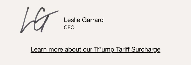 Tariff Surchage