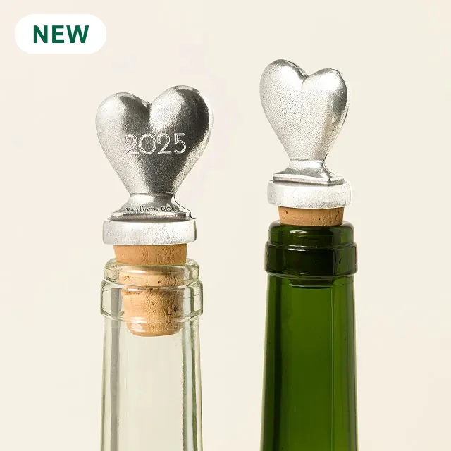 Personalized Heart Bottle Stopper