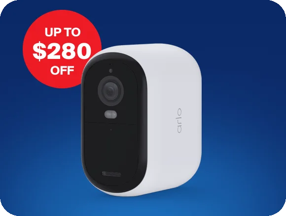 Up to $280 off. Arlo Essential XL Wireless Security Camera.