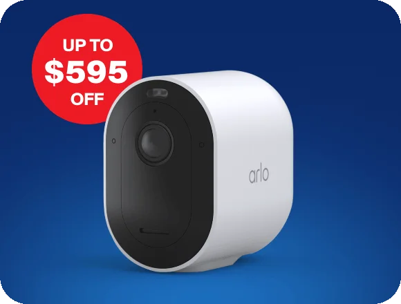 Up to $595 off. Arlo Pro 5S 2K Wireless Security Camera.