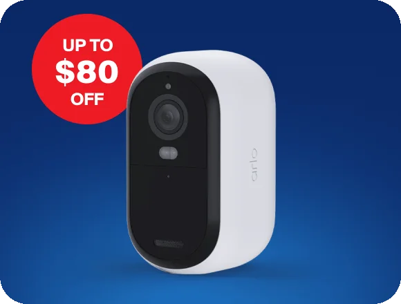 Up to $80 off. Arlo Essential Wireless Security Camera.