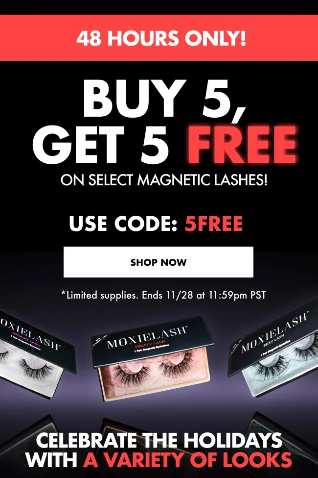 48 hours only! Buy 5 get 5 free