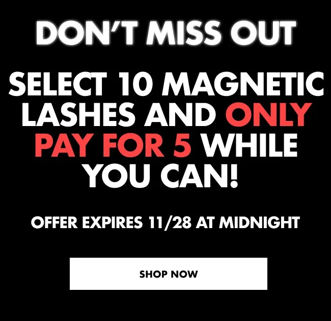 Don't miss out