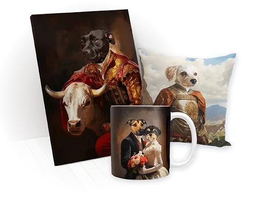 'The Bull Fighter', 'The Conquistador' and 'The Bride and Groom'. Shop renaissance new releases now.