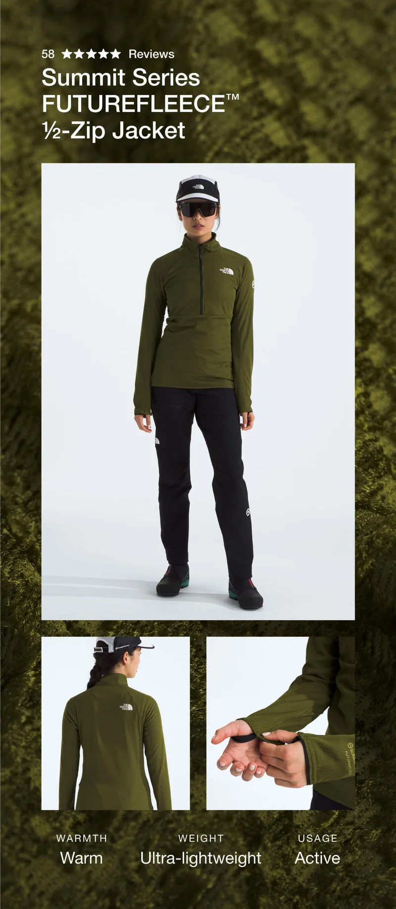 Summit Series FUTUREFLEECE™ ½-Zip Jacket
