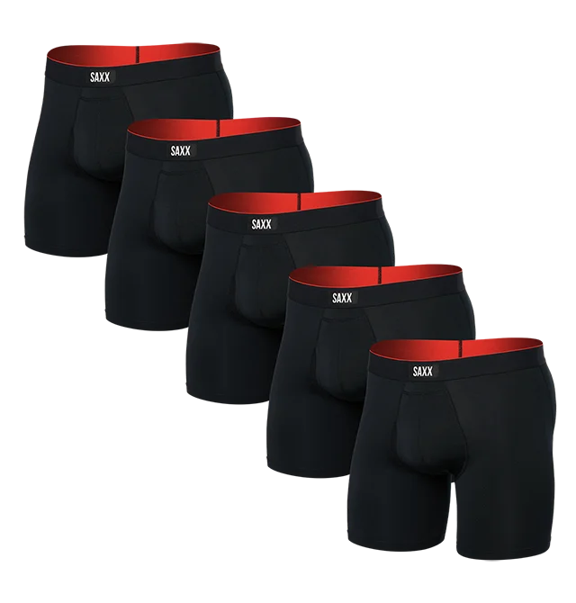 Multi-Sport Mesh Boxer Brief 5-Pack