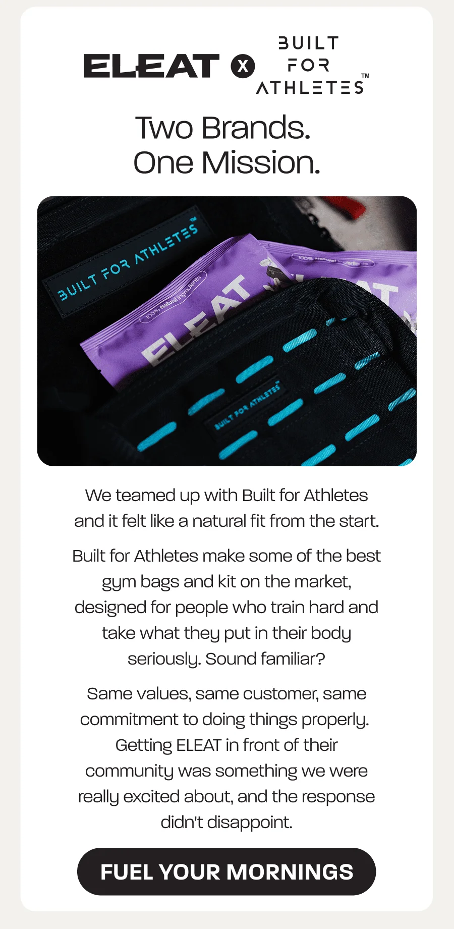Build for athletes