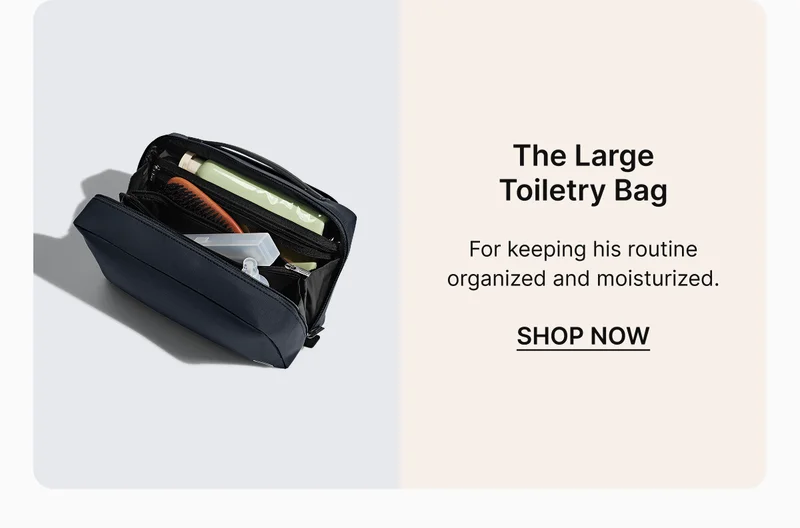 THE LARGE TOILETRY BAG