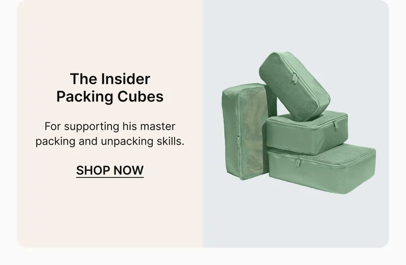 THE INSIDER PACKING CUBES