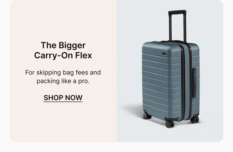 THE BIGGER CARRY-ON FLEX