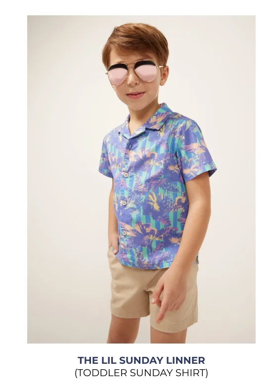 Toddler Sunday Shirt: The Lil Sunday Linner