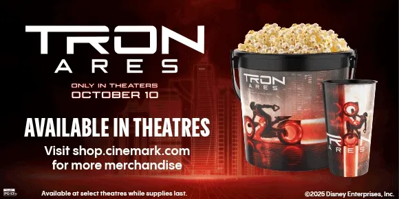 TRON: ARES | AVAILABLE IN THEATRES | Visit shop.cinemark.com for more merchandise