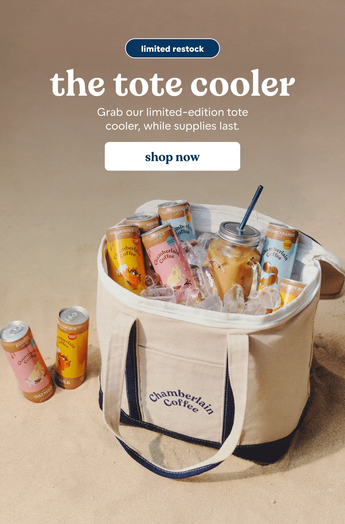 limited restock of the tote cooler