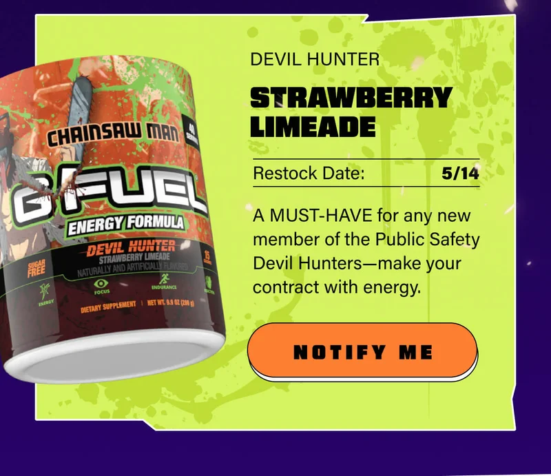 Devil Hunter Strawberry Limeade