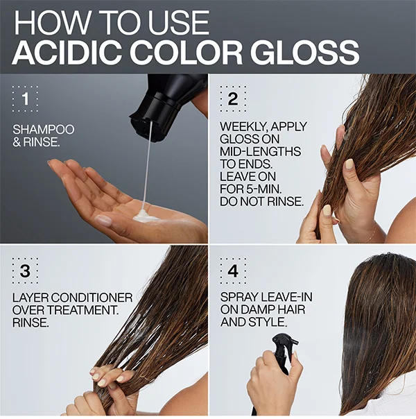 Learn More How to Use Acidic Color Gloss