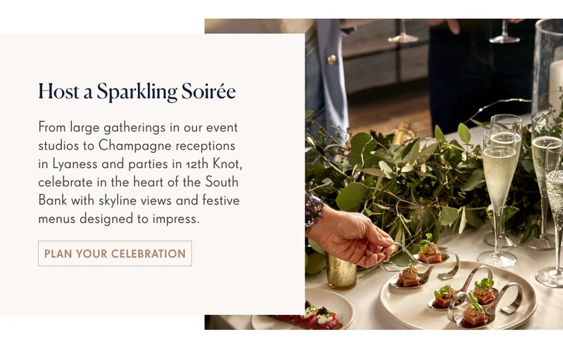 HOST A SPARKLING SOIRÉE