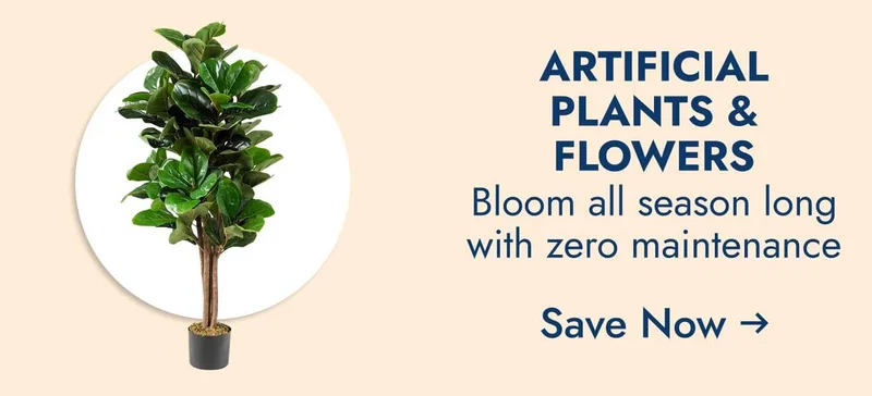 Artificial plants & flowers