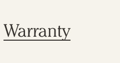 Warranty