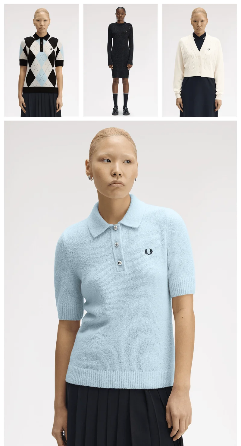 A selection from the Fred Perry Women Sale