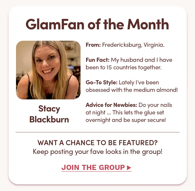 GlamFan of the Month. Join the Group