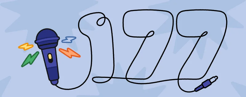 A microphone spelling out "177"