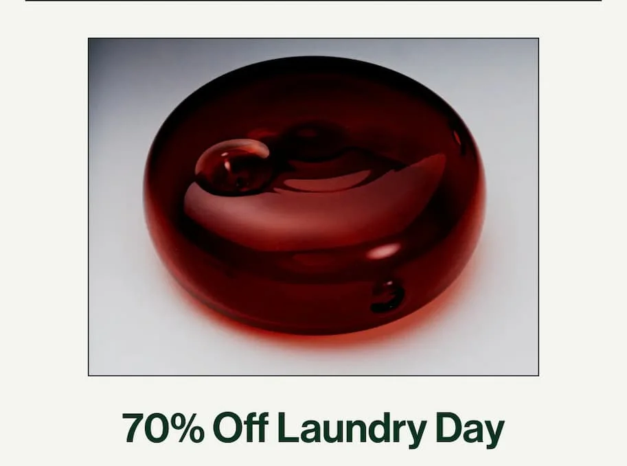 70% Off Laundry Day