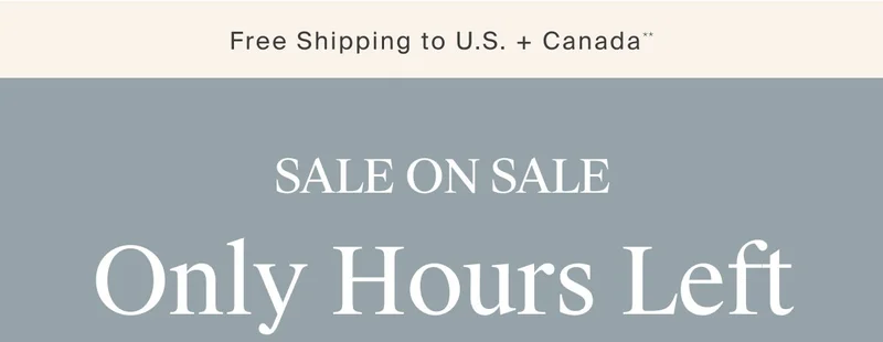Only Hours Left | Save Now