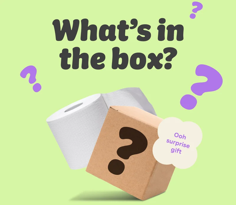 What's in the box? Ooh surprise gift