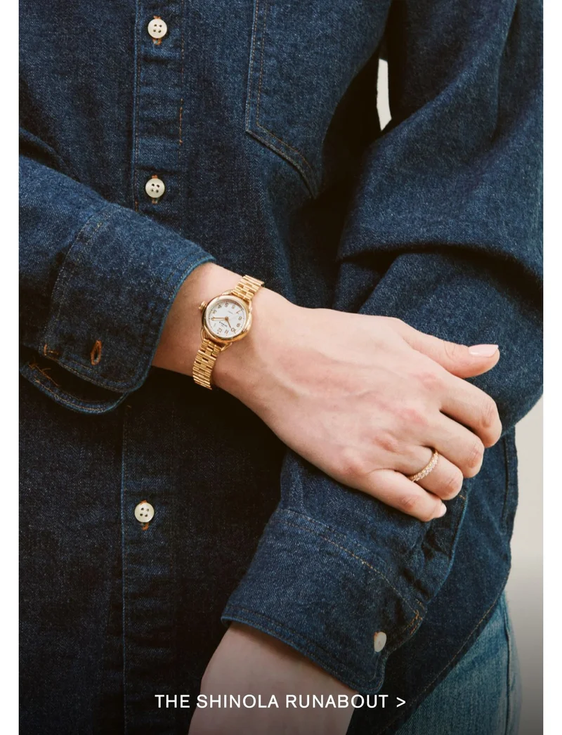 THE SHINOLA RUNABOUT >